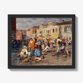 Fish market in Venice by Carl Feiertag - thumbnail_1_bf_6743850ffaa684e1cf4ba6ef
